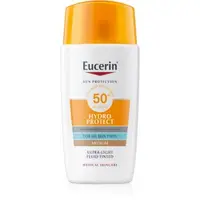 Eucerin Sun Hydro Protect fluid pentru tonifierea bronzului SPF 50+