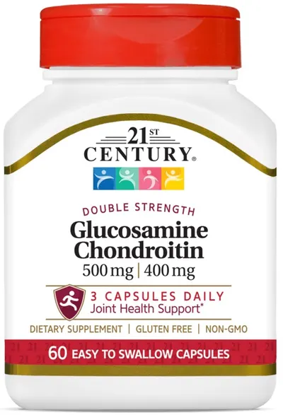 Glucosamine Chondroitin Double Strength, 60 capsule, 21st Century