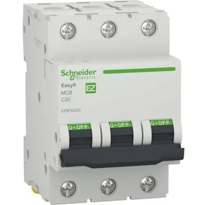 Intrerupator Automat, 3 P, 4500A, C 20 A, Schneider Easy9
