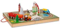 Set de joaca din lemn Melissa & Doug - Cutie, ferma