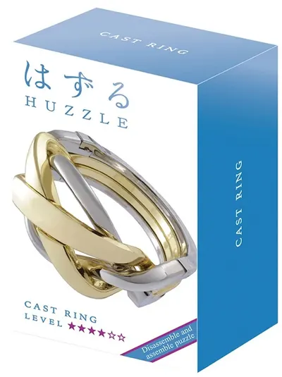 Puzzle logic metalic Hanayama - Cast Puzzle Ring Huzzle