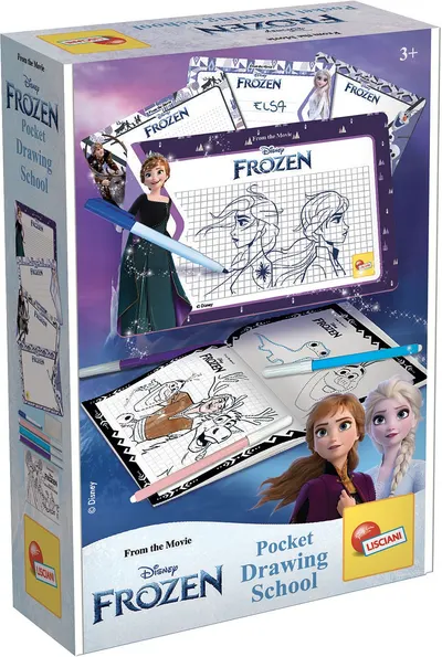 Trusă creativă Lisciani Frozen - Școală de desen