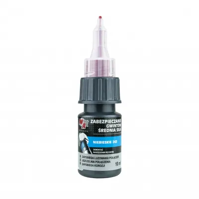 MA243 - Blocare filete rezistenta medie albastru - tub 10 ml