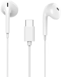 Căști cu microfon Canyon - SEP-6, USB-C, alb