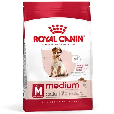Hrana uscata pentru caini Royal Canin Medium Adult 7+ , 15 kg