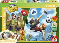 Puzzle Schmidt din 200 piese - Banda de fotbal: Foarfecele de spate lui Leon