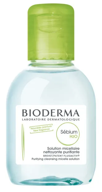 Solutie micelara ten mixt si gras H2O Sebium, 100 ml, Bioderma