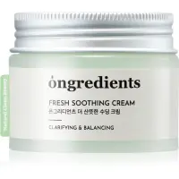 Ongredients Fresh Soothing Cream crema gel hidratanta cu textura usoara 50 ml
