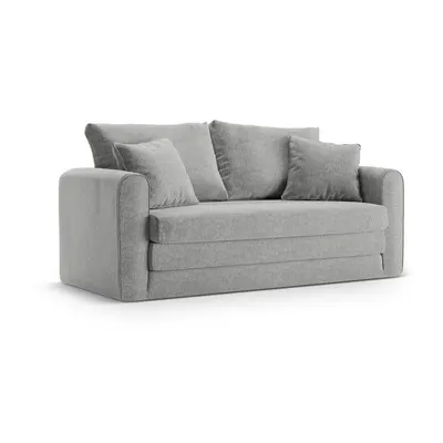 Canapea gri deschis extensibilă 158 cm Lido – Micadoni