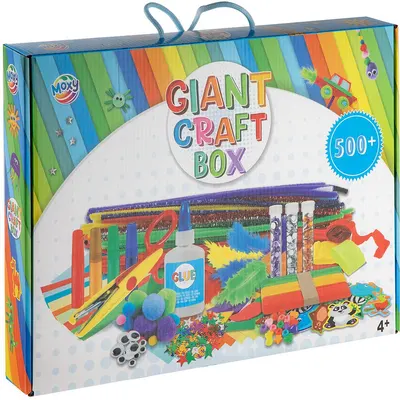 Cutie de materiale creative Moxy - Peste 500 de bucăți