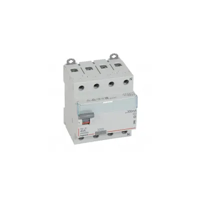 Intrerupator diferential RCD DX³-ID - 4P 400 V~ Nul pe partea dreapta - 40 A - 300 mA - tip A