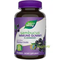 Sambucus Elderberry (Fructe de Soc Negru) 60 jeleuri Secom,
