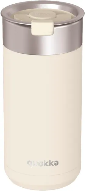 Cană termică Quokka Boost - Nude, 400 ml