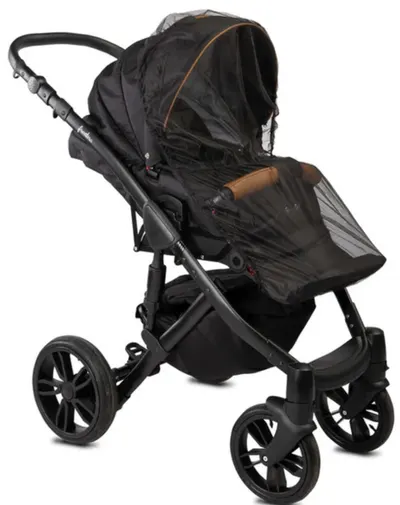 Plasă universală de țânțari pentru cărucior Caretero - Negru