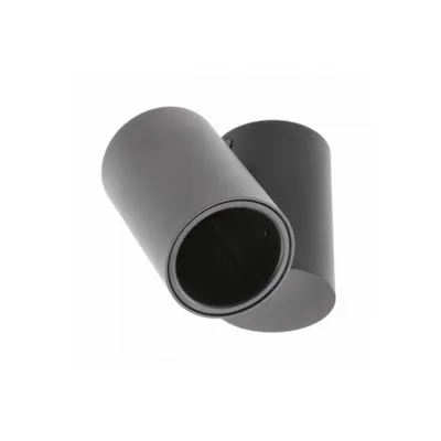 Spot - Ceiling luminaire LUPO, aluminum, 11.6×5.6×11.5, IP20, 1*GU10, max. 50W, round, black