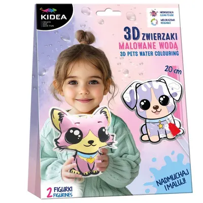 Pictură cu apă Kidea – Animale magice