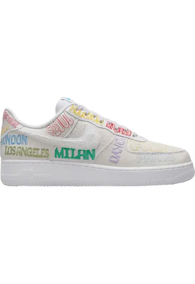 Pantofi sport Air Force 1 '07 Low LV8 Style 60155 - Alb