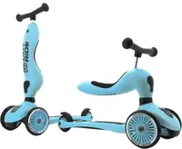Tricicleta pentru copii Scoot & Ride - Highwaykick 1, 2 in 1, Albastru deschis