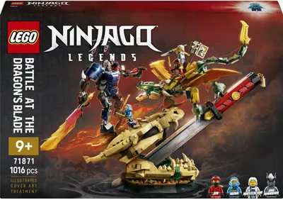 Constructor LEGO Ninjago - Bătălia de la Lama Dragonului (71871)