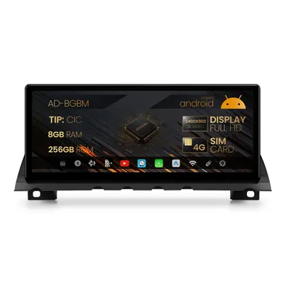Navigatie BMW Seria 7 F01 F02 (2009-2012), Varianta CIC, Android 13, BM-Octacore 8GB RAM + 256GB ROM, 12.3 Inch - AD-BGBM12008CI+AD-BGRKITBM014