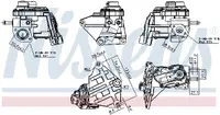 Supapa Egr Potrivit Audi A3; Seat Altea, Altea Xl, Leon, Toledo Iii; Skoda Octavia Ii; Vw Eos, Golf Plus V, Golf V, Jetta Iii, Passat B6, Touran 2.0 05.03-11.10