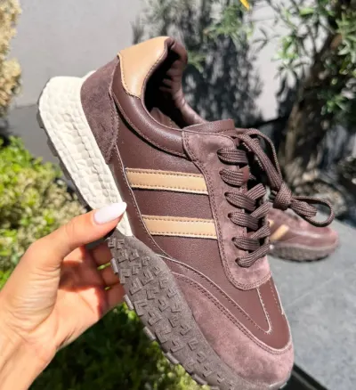 Sneakers dama Forale cu talpa Maro