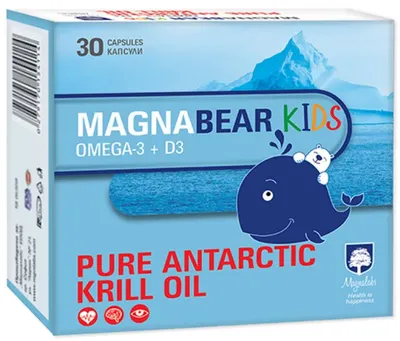 Magnabear Kids, 30 capsule, Magnalabs