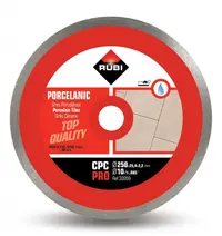 Disc diamantat pt. gresie portelanata 250mm, CPC 250 Pro - RUBI-30959