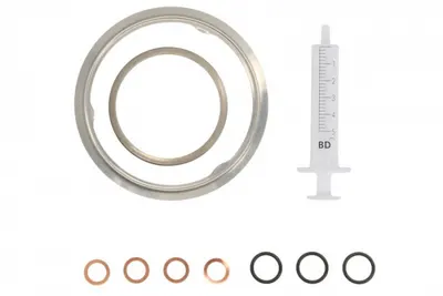 Set montaj turbocompresor potrivit BMW 3 (E90), 3 (E91), 3 (E92), 3 (E93), 5 (E60), 5 (E61), 7 (E65, E66, E67), X3 (E83), X5 (E70), X6 (E71, E72) 3.0D 09.02-12.13