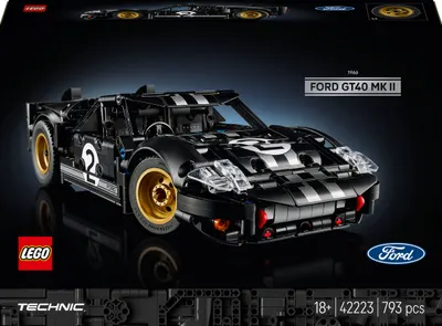 Constructor LEGO Technic - Mașină de curse 1966 Ford GT40 MKII (42223)