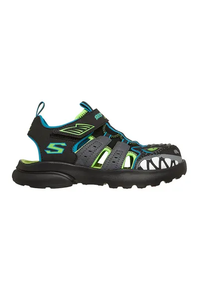 Sandale Razor Splash Raptor Quest cu LED-uri - Verde lime/Gri antracit