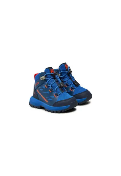Ghete de trekking albastru - textil