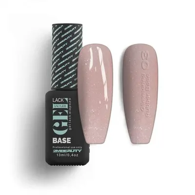 Oja semipermanenta GELlack 2M Glimmering Rubber Base Nr. 03