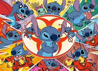 Puzzle 100 piese - Disney - Stitch
