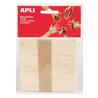 Betisoare plate din lemn APLI - 11,4 х 1 cm