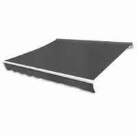 Gossi copertina pliabila motorizata, 400 cm, antracit