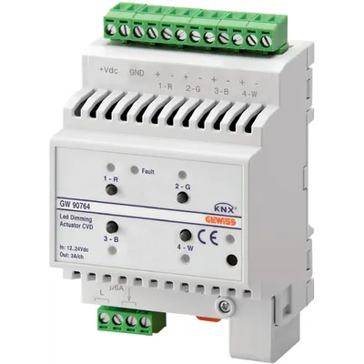 Variator LED 4 canale 12-24vdc KNX