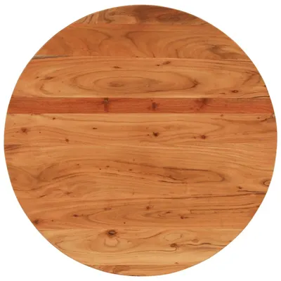 Gossi blat de masa rotund, Ø70x3,8 cm, lemn masiv de acacia