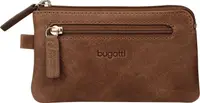 Husa pentru chei din piele Bugatti Volo - maro