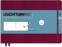 Agenda Leuchtturm1917 A5 Sketchbook Landscape - Medium, bordo