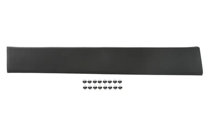 Ornament lateral dreapta potrivit FIAT TALENTO; NISSAN NV300; OPEL VIVARO; RENAULT TRAFIC III dupa 2014 - (superior, negru)