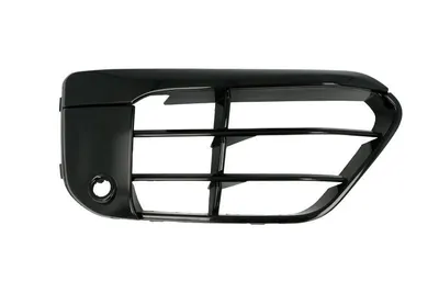 Grila bara fata dreapta potrivit BMW X1 2015-2019 - SPORT, cu locas senzori, plastic, negru lucios