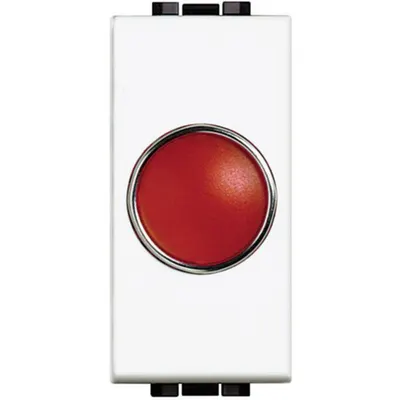 Martor luminos LiVing Light - difuzor rosu - alb - 1 modul