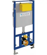 Rezervor WC incastrat cu cadru solid, 118 cm, Schwab Duplo