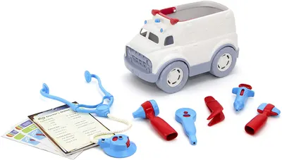 Set de joaca Green Toys - Ambulanta si accesorii medicale