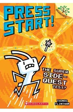 The Super Side-Quest Test!: A Branches Book (Press Start! #6), Volume 6
