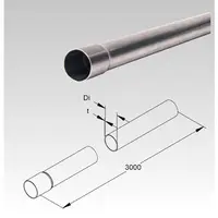 Tub metalic din inox pentru cabluri electrice,D.ext.63 mm cerinte mecanice extreme