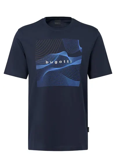 Tricou Barbati - Bleumarin - Bumbac - Model simplu