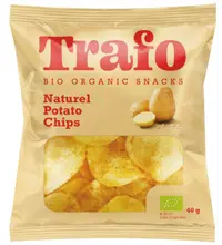 Chips bio cu sare, 40 g, Trafo