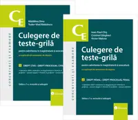 Culegere de teste-grilă pentru admiterea în magistratură și avocatură - Paperback brosat